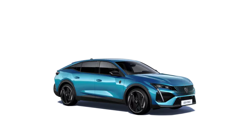 Peugeot 408 Hybrid 2026 coupe